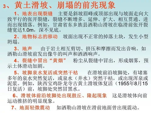 黄土地质灾害的主要类型及其危险性评估